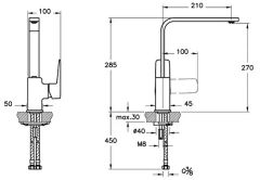 Artema Root Square BluEco A4275326ENR Eviye Bataryası Bakır