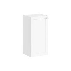 Vitra Root Classic 68545 Alt Ünite, 40 cm, Mat Beyaz, Sol