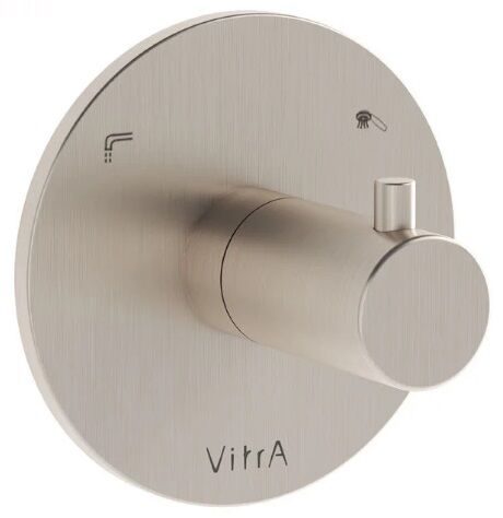 Vitra A4285734 Origin Ankastre 2 Yollu Yönlendirici(Sıva Üstü Grubu) Fırçalı Nikel