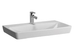 VitrA 5663B003-0937 Metropole Tezgah Üstü Lavabo 80 cm Parlak Beyaz