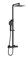 Artema A4720236 Aquaheat Bliss 230 Duş Sistemi Mat Siyah
