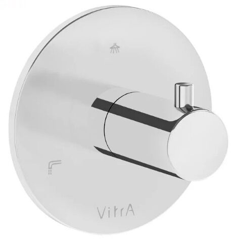 VitrA A42859 Origin Ankastre 3 Yollu Yönlendirici(Sıva Üstü Grubu) Krom