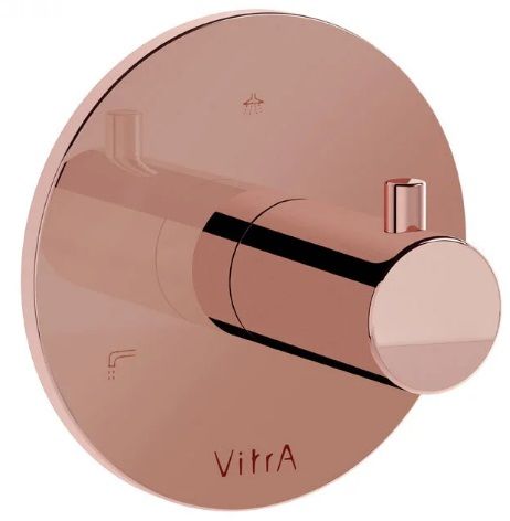 VitrA A4285929 Origin Ankastre 3 Yollu Yönlendirici(Sıva Üstü Grubu) Bakır