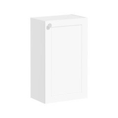Vitra Root Classic 68566 Alt Ünite, 40 cm, Dar, Mat Beyaz, Sağ