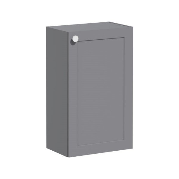 Vitra Root Classic 68568 Alt Ünite, 40 cm, Dar, Mat Gri, Sağ