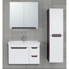 Lineart Enjoy 80 cm Banyo Dolabı + Dolaplı Ayna