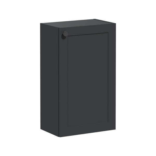 Vitra Root Classic 68570 Alt Ünite, 40 cm, Dar, Mat Grafit, Sağ