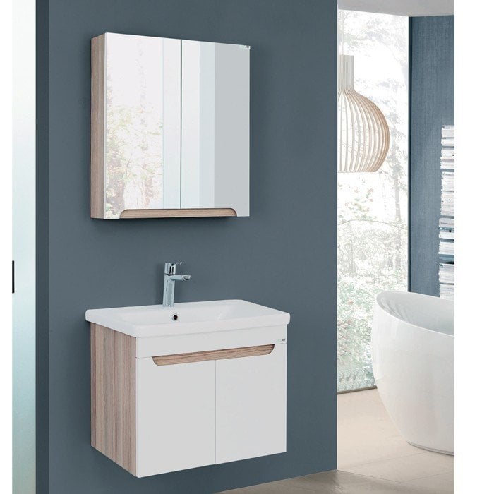 Lineart Enjoy 65 cm Banyo Dolabı + Dolaplı Ayna