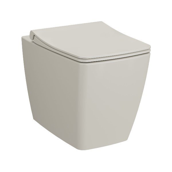 VitrA 7670B020-0090 Metropole Rim-ex Dtd Yerden Tek Klozet 54 cm Mat Bej