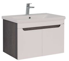 Lineart Enjoy 80 cm Banyo Dolabı + Dolaplı Ayna