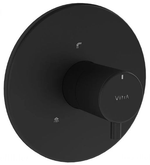 VitrA A4267336WTC Origin Ankastre 3 Yollu Yönlendirici(Sıva Üstü Grubu)M.Siyah