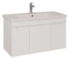 Lineart Enjoy 90 cm Banyo Dolabı + Dolaplı Ayna