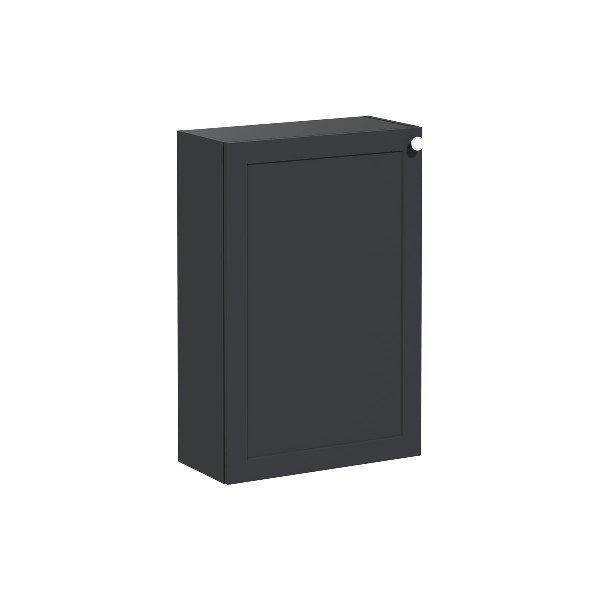 Vitra Root Classic 68577 Alt Ünite, 55 cm, Dar, Mat Grafit, Sol