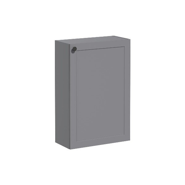 Vitra Root Classic 68582 Alt Ünite, 55 cm, Dar, Mat Gri, Sağ