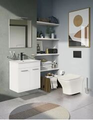 Vitra A44790 Minimax Tuvalet Fırçalığı, Krom