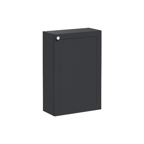 Vitra Root Classic 68584 Alt Ünite, 55 cm, Dar, Mat Grafit, Sağ