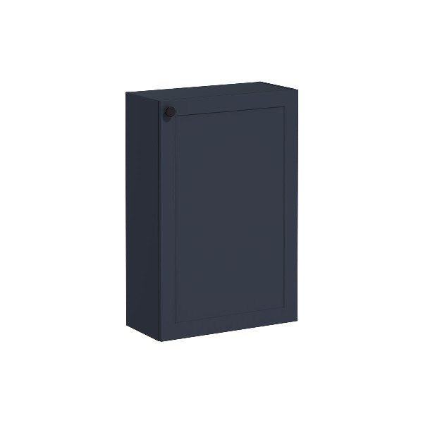 Vitra Root Classic 68585 Alt Ünite, 55 cm, Dar, Mat Lacivert, Sağ