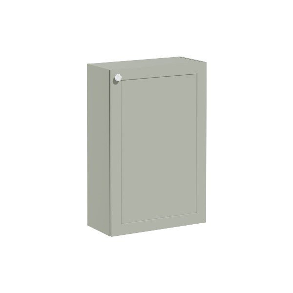 Vitra Root Classic 68586 Alt Ünite, 55 cm, Dar, Mat Retro Yeşil, Sağ