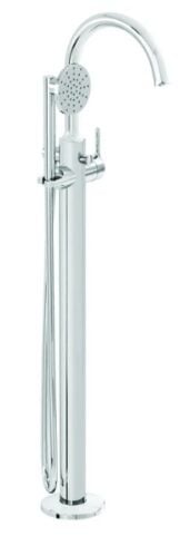 Vitra A42898 Origin Yerden Küvet Bataryası Krom