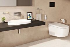 VitrA 5652B403-0016 Frame Tezgahüstü Lavabo Parlak Beyaz 56 cm