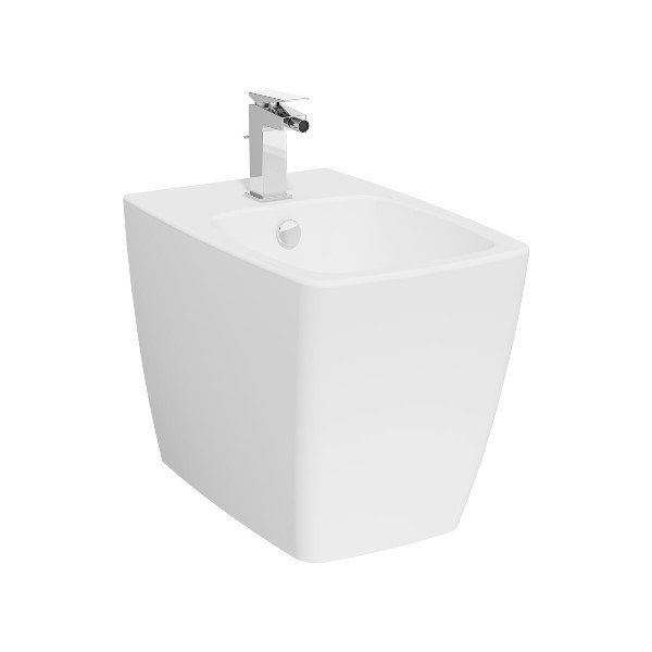 Vitra Metropole Duvara Tam Dayalı Yerden Bide 54 cm Mat Beyaz