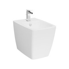 Vitra Metropole Duvara Tam Dayalı Yerden Bide 54 cm Mat Beyaz
