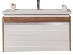 Lineart Delta 60 cm Banyo Dolabı + Dolaplı Ayna