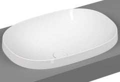 VitrA 5652B401-0016 Frame Tezgahüstü Lavabo Mat Beyaz 56 cm