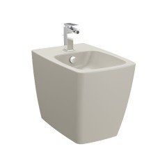Vitra Metropole Duvara Tam Dayalı Yerden Bide 54 cm Mat Bej