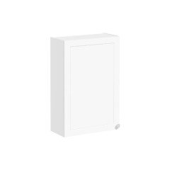 Vitra Root Classic 68587 Üst Ünite, 55 cm, Dar, Mat Beyaz, Sol