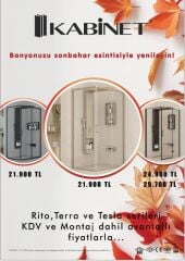 Kabinet Duşakabin Rito Serisi-Kampanya