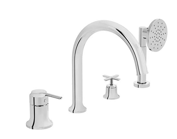 Vitra A42900 Origin Küvet Bataryası 4 Delikli Krom