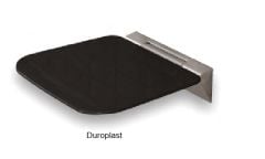 Kabinet Duş Oturağı Duroplast Siyah Duvara Monte