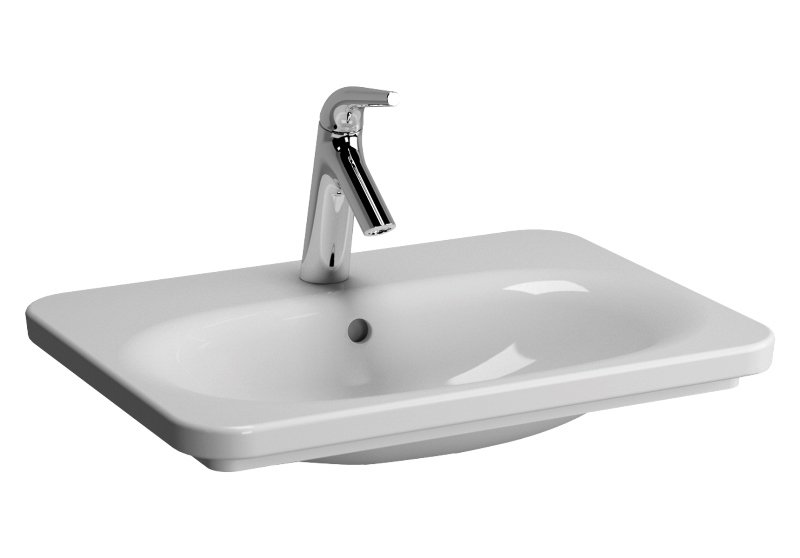 Vitra 5685b003-1072 Nest Trendy Led Işıklı Tezgah Üstü Lavabo 60 Cm Beyaz