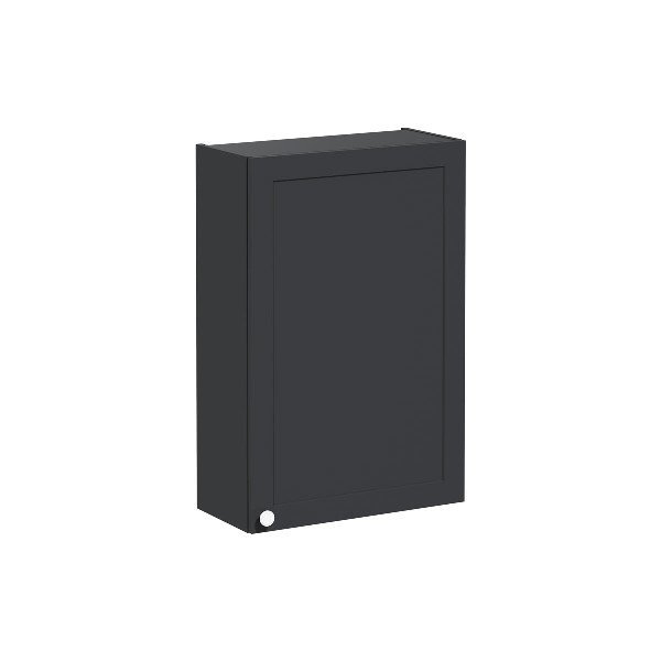 Vitra Root Classic 68598 Üst Ünite, 55 cm, Dar, Mat Grafit, Sağ