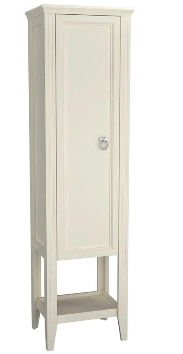 Vitra 62242 Valarte Boy Dolabı 55 Cm Mat Fildişi Sol