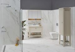 Vitra 62245 Valarte Boy Dolabı 55 Cm Mat Fildişi Sağ
