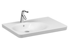 Vitra 5966b003-0001 Nest Trendy Asimetrik Tezgah Üstü Lavabo 80 Cm Beyaz