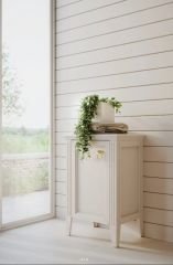 Vitra 62251 Valarte Orta Ünite 55 Cm Mat Fildişi Sağ