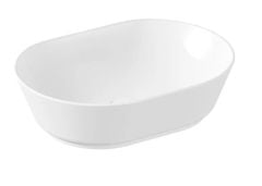 VitrA 7427B003-0016 GeoTezgah Üstü Çanak Lavabo 55 cm Parlak Beyaz
