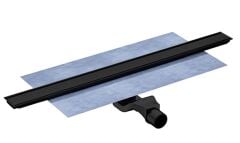 Vitra 59980582000 Eco Flow 60cm Duş Kanalı Yandan Çıkışlı M.Siyah