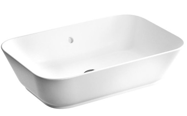 VitrA 7425B003-0016 Geo Tezgah Üstü Çanak Lavabo 60 cm Parlak Beyaz