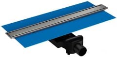 Vitra 59980478000 Eco Flow 50cm Duş Kanalı Yandan Çıkışlı M.Krom