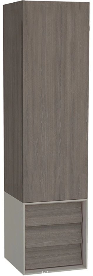 VitrA Frame 61262 Çekmeceli Boy Dolabı 40 cm Sağ, Mat Bej