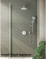 Artema AquaControl A49294 Ankastre Termostatik Duş Seti Krom