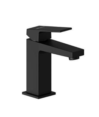 Artema A4372036 Minimax Square Lavabo Bataryası, Mat Siyah