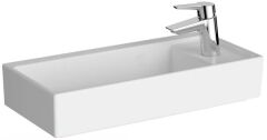 Vitra 7406B003-0294 ArchiPlan Dar Lavabo Sağ Armatür Delikli 60 Cm Beyaz