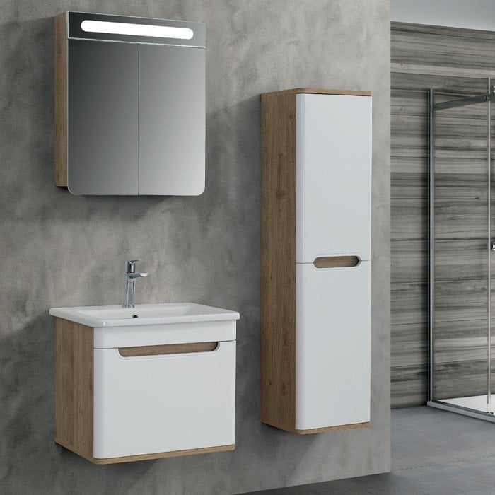 Lineart Wing 60 cm Banyo Dolabı + Ayna Dolaplı