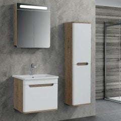 Lineart Wing 60 cm Banyo Dolabı + Ayna Dolaplı