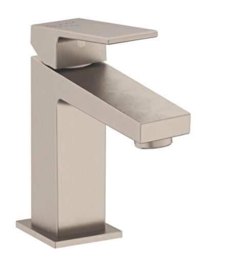 Artema A4372234 Minimax Square Lavabo Bataryası Yüksek, Fırçalı Nikel